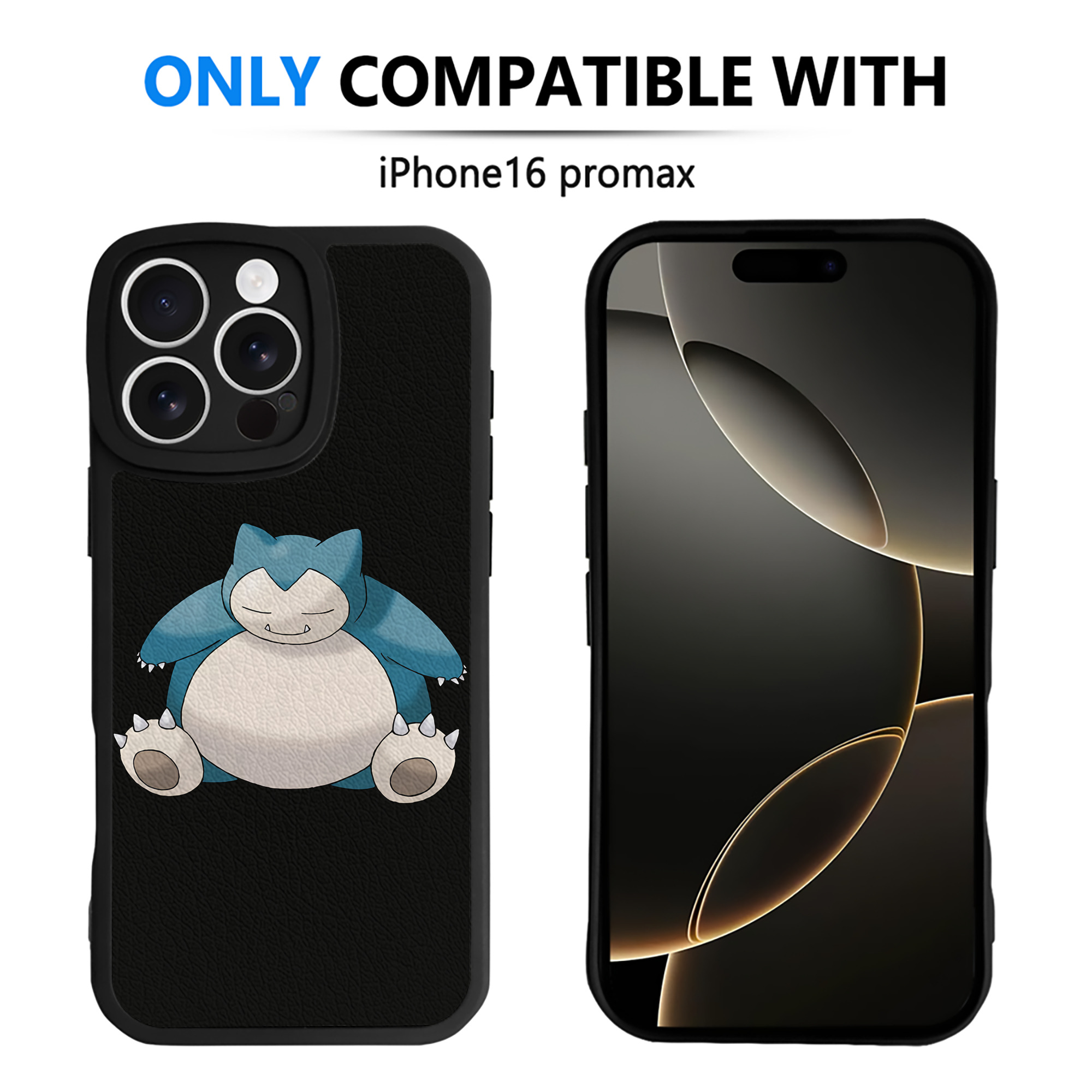 （画像用） ポケットモンスター Pokémon 【iPhone 16シリーズ対応】シリコンスマホケース（レザー調） 材質：シリコン